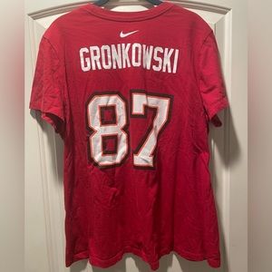 Tampa Bay Buccaneers Rob Gronkowski Nike T-Shirt, XL. NFL Football